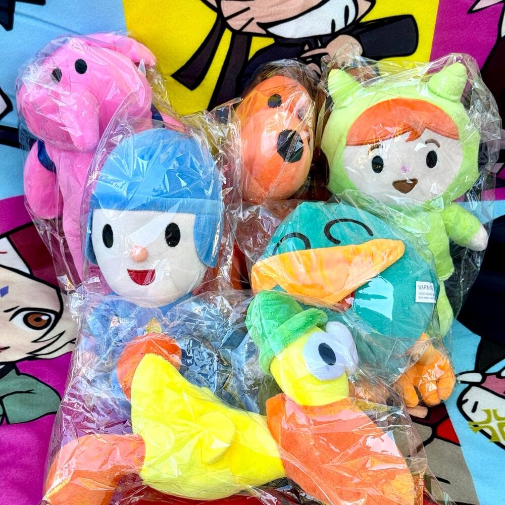 POCOYO Plush Bundle The Complete Set SEALED
